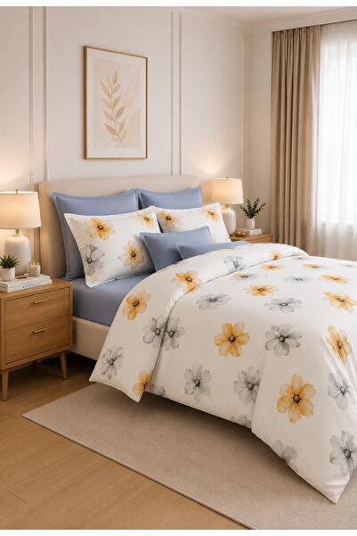 RALEX PUCIOASA Bed Linen Finet 6 Pieces Made in Romania, with Stretchy Cover ...