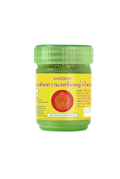 khoo مستنشق أنفي عشبي من هونغ تاي، منعش ومساعد على الاسترخاء - طبيعي 100% - أ...
