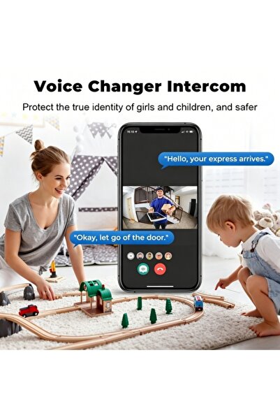 Generic Mini Smart Wireless WiFi Video Doorbell with HD Camera Infrared Night...