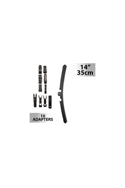 CarGuard 14 inch, 35 cm, lamă universală pentru ștergătorul de parbriz, cu 10...