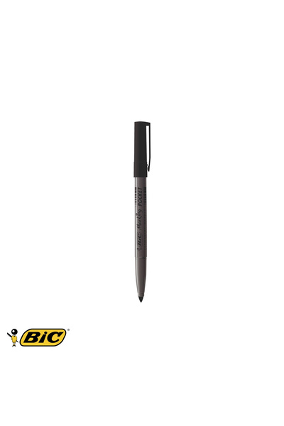 Bic Marker permanent 1445, vârf rotund de 1 mm, cerneală pe bază de alcool, p...