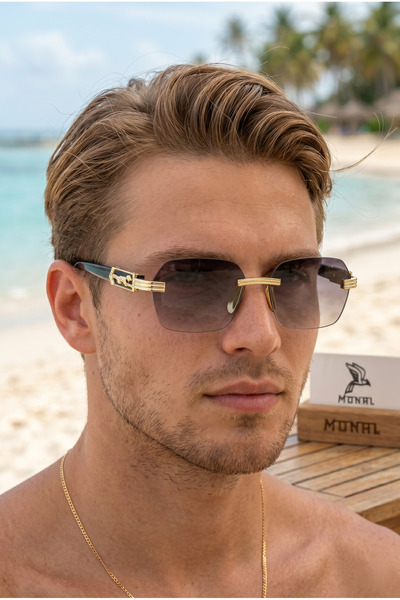 MONAL EYEWEAR Jaguar Type 2026 Model Sunglasses for Men Protected One of a Ki...