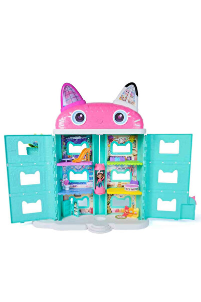 Feyza Oyuncak Gabby's Dollhouse Kız Çocuk Oyuncak Ev Seti | 60 cm 6 Odalı Asa...