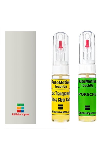 YLKRS AUTOMOTIVE Touch-up paint retouch kit Porsche 911 PORB9A (Carraraweiss)...