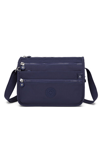 SMART BAGS Multi-Pocket Daily Medium Size Waterproof Crinkle Fabric Women's S...