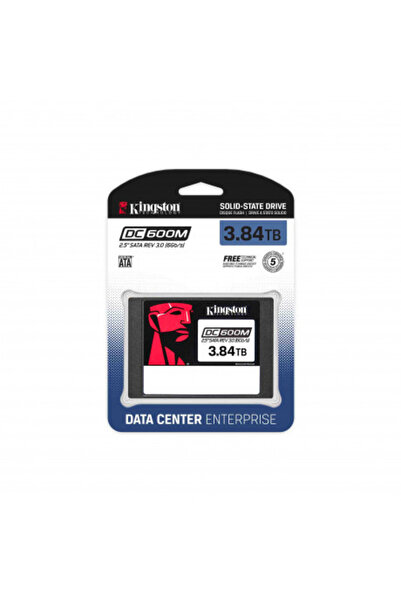 Universal قرص SSD من KINGSTON بسعة 3.84 تيرابايت، مقاس 2.5 بوصة، طراز DC600M ...