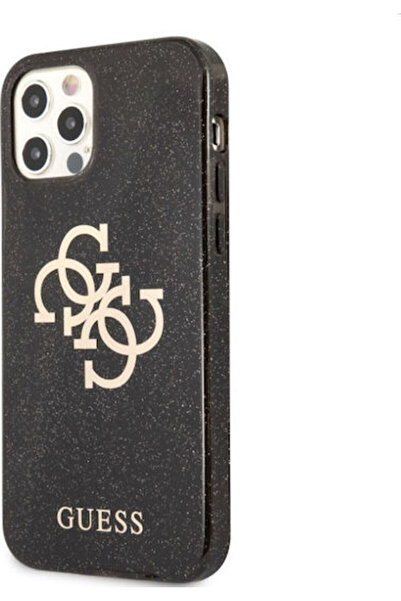 Guess Back Cover Plastic Black (iPhone 12 Pro Max) Code: GUHCP12LPCUGL4GBK