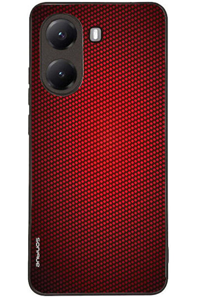Other Θήκη Sonique Carbon Series για Xiaomi Poco X7 Pro 5G Κόκκινο