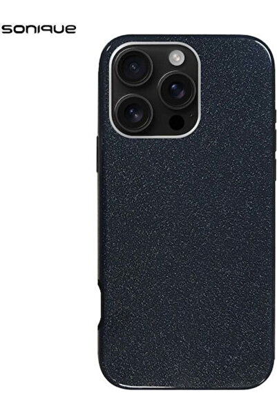 Other Σονίκ Λαμπερή Θήκη Σιλικόνης για Apple iPhone 16 Pro Μαύρο