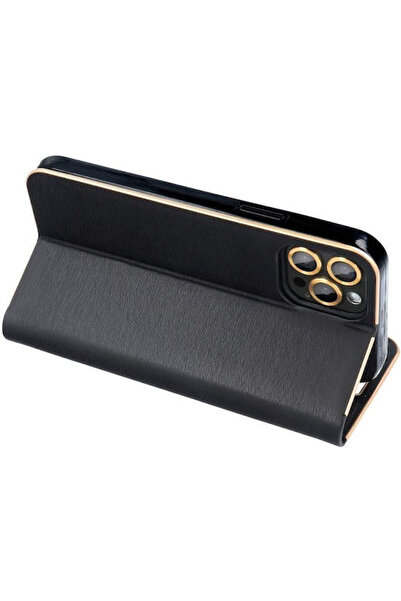 OEM Luna Book Μεταλλικό Χρυσό (iPhone 8/7 Plus)