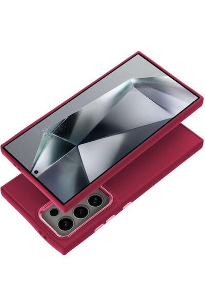 OEM Πίσω Κάλυμμα Σιλικόνης / Πλαστικό Μωβ (SAMSUNG S25 Plus)