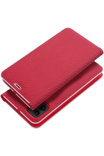 OEM Μεταλλική Κόκκινη Θήκη Βιβλίου για iPhone 16 Plus Κωδικός: 605149