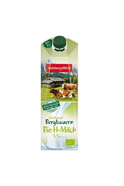 Salzburgmilch Organic Cow Milk 1.5% 1 l