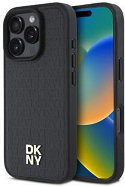 Dkny Επαναλαμβανόμενο Σχέδιο Λογότυπο Στοίβας Πίσω Κάλυμμα Συνθετικό Δέρμα / ...