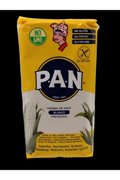 PAN GLUTEN FREE white corn flour 1Kg