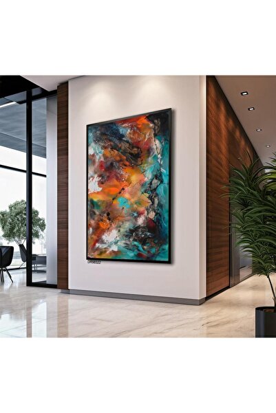 Afkar modern Modern Canvas Art Wall Painting - Contemporary Wall Art for Livi...