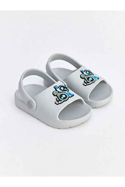 LC Waikiki Gray Boys' Beach Sandals