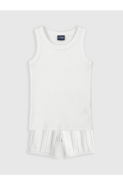 LC Waikiki Girl's Tank Top and Shorts
