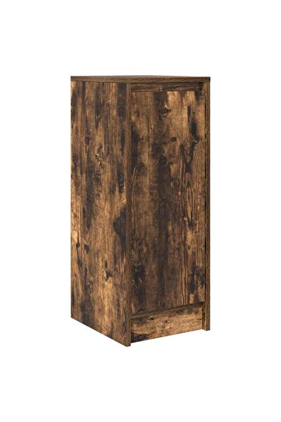 vidaxl Bufetă Stejar afumat 29,5x34x76 cm Lemn prelucrat