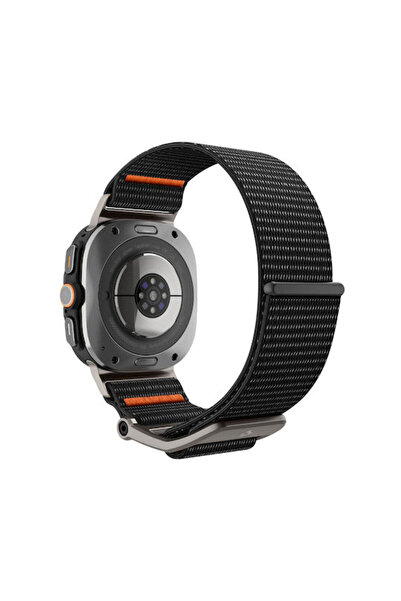 Spigen Durapro Flex Υφασμάτινο Λουράκι Μαύρο (Galaxy Watch Ultra / Ultra 2)