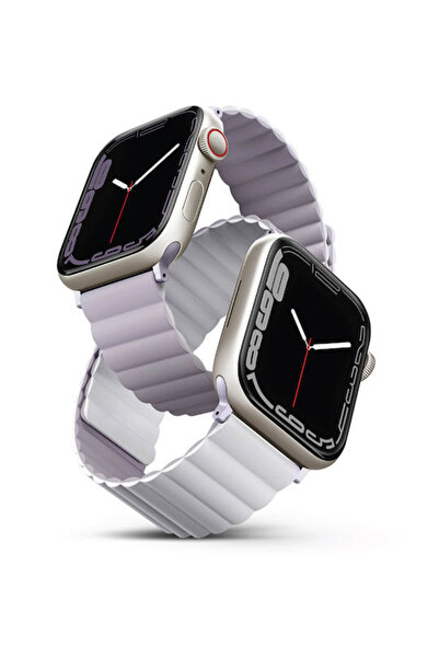uniq Λουράκι Revix Σιλικόνης Λιλά / Λευκό (Apple Watch 38/40/41/42mm) UNIQ-41...