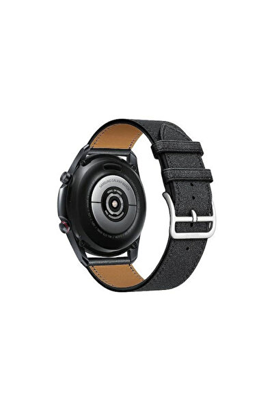 Beline Λουράκι Δερμάτινο Μαύρο (Honor Magic Watch 2)