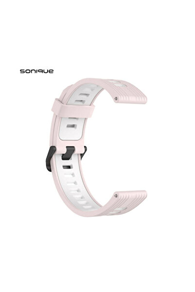 Other Λουράκι Sonique Σιλικόνης Ροζ / Λευκό (Amazfit GTR 3/ GTR 47mm/GTR 3 pr...