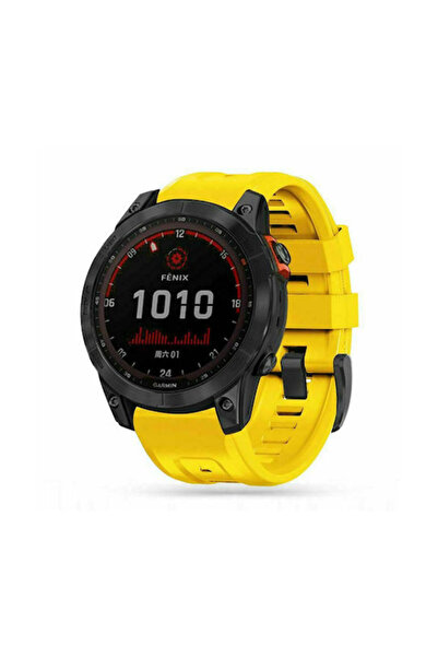 Tech-Protect Λουράκι Iconband Σιλικόνης Κίτρινο (Garmin Fenix 5 / 6 / 6 Pro / 7)