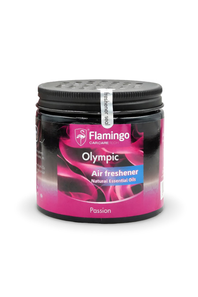 Flamingo معطر هواء للسيارة أوليمبيك بروائح طبيعية، جل طويل الأمد غير سام لتعط...
