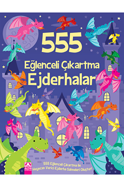 Altın Kitaplar 555 Fun Stickers - Dragons