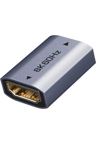 Cabletime Μετατροπέας HDMI αρσενικό σε HDMI θηλυκό Γκρι 1 τεμάχιο CT-HEF8K-AG