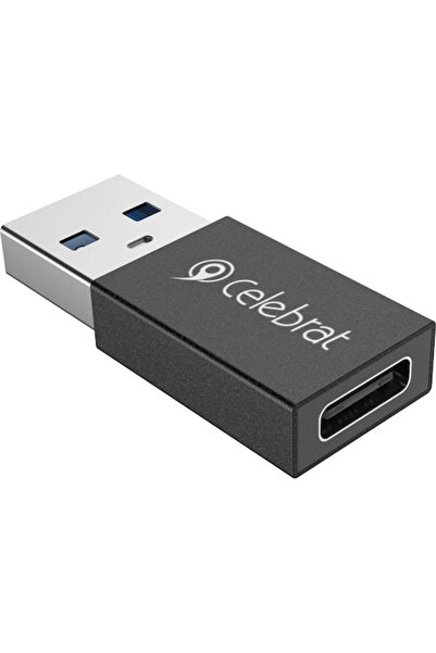 Celebrat Μετατροπέας USB-C θηλυκό σε USB-A αρσενικό 1 τεμάχιο CA-01