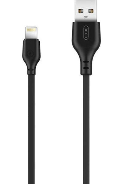 Xo NB103 Καλώδιο USB-A σε Lightning Μαύρο 1μ