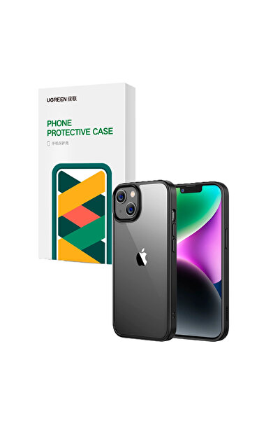 Ugreen Husă transparentă elegantă pentru iPhone 14 Plus cu protecție pentru t...