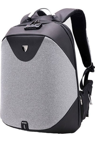Arctic Hunter B00208 Αδιάβροχο Σακίδιο Πλάτης για Φορητό Υπολογιστή 15.6 " Γκρι