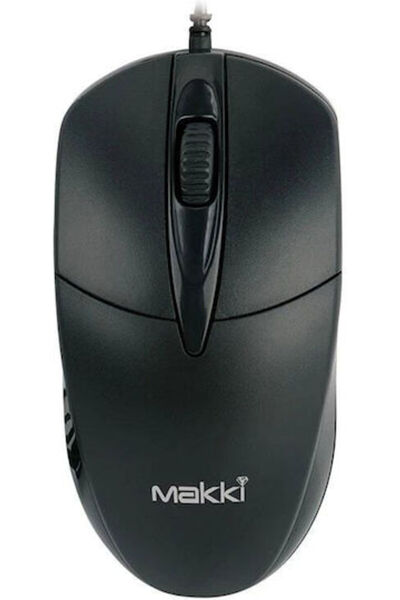 MAKKİ MS-H01 Ενσύρματο Ποντίκι Μαύρο