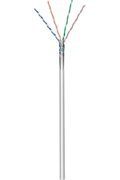 goobay Καλώδιο Ethernet F/UTP Cat.5e Gigabit χωρίς τερματισμό 100μ Γκρι Κωδικ...