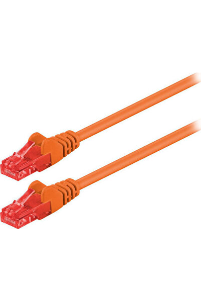 goobay Καλώδιο Ethernet U/UTP Cat.6 (Gigabit) 1μ Πορτοκαλί Κωδικός: 95262