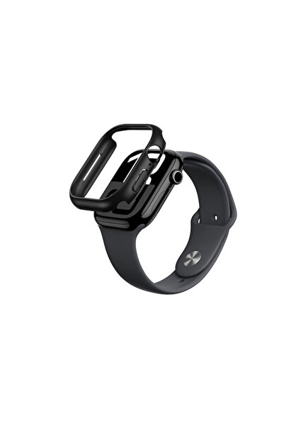 Amazingthing Πλαστική θήκη σε μαύρο χρώμα για Apple Watch 46mm