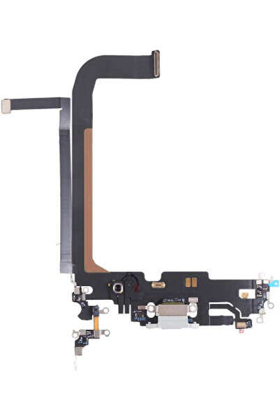 OEM Καλώδιο Flex με θύρα φόρτισης σε λευκό χρώμα για iPhone 13 Pro Max