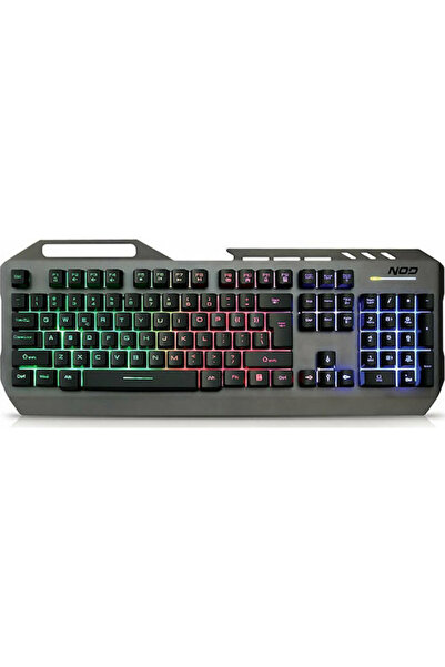 Nod Πληκτρολόγιο Gaming Defender με φωτισμό RGB (Αγγλικό US)