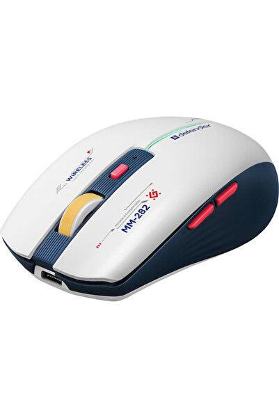 Defender Dila MM-282 Ασύρματο Ποντίκι Gaming Μαύρο