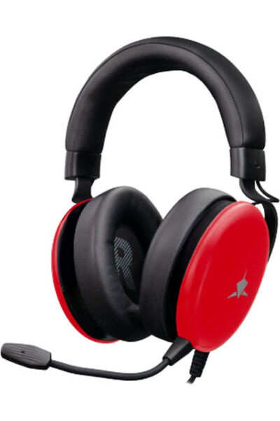 white shark GH-2540 Ακουστικά Gaming Υπεραυτικά με Σύνδεση 2x3.5mm Κόκκινο El...