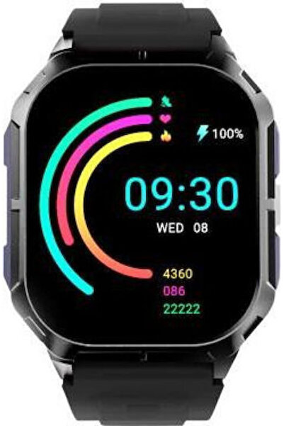 HiFuture FutureFit Ultra 3 Έξυπνο ρολόι με μετρητή καρδιακών παλμών (Μαύρο)