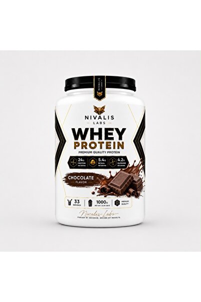 NIVALIS LABS Whey Protein Çikolata Aromalı 1000g 33 Servis