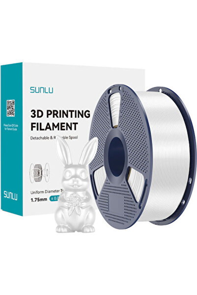 Sunlu PLA+ Νήμα Εκτυπωτή 3D Λευκό
