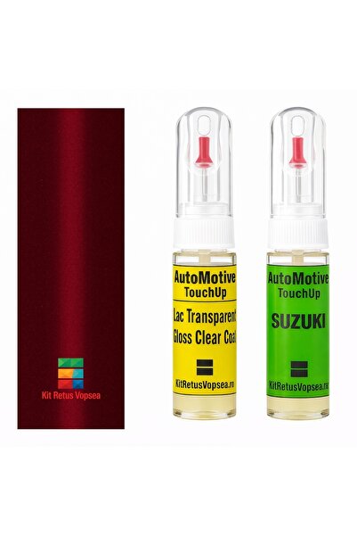 YLKRS AUTOMOTIVE Touch-up paint retouch kit Suzuki Across SUZ3T3 (Lava Red), ...