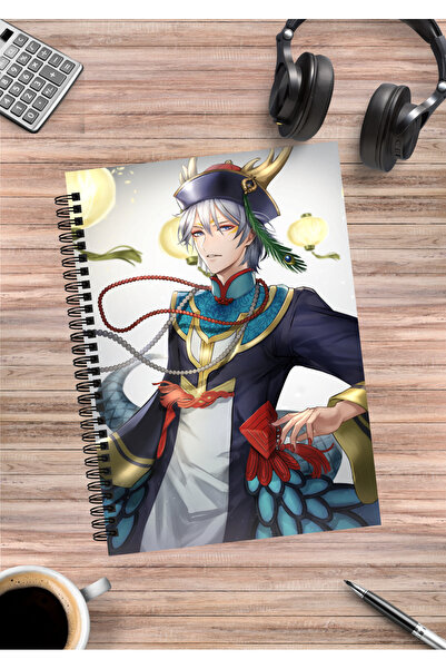 mertfigur Caiet spiralat Twisted Wonderland Anime A5 (50 de foi)