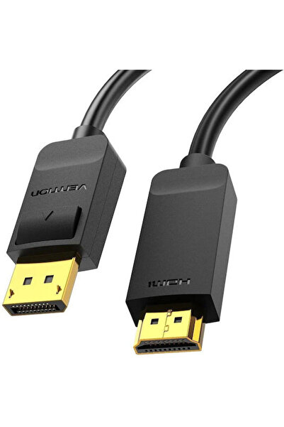 Vention Hfobi Καλώδιο Displayport M σε HDMI M 3μ Μαύρο 4K@30Hz