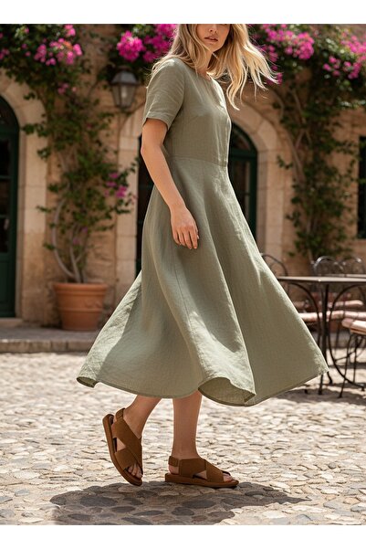 ERDEMLER S-670 صنادل نسائية يومية
